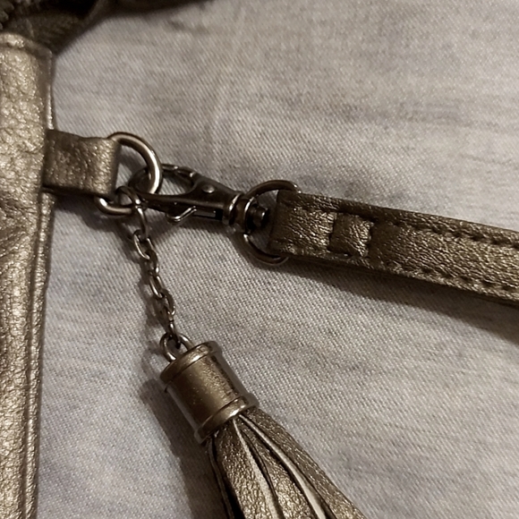 Atmosphere Pewter Gunmetal Studded Wristlet/Clutch - Picture 5 of 5